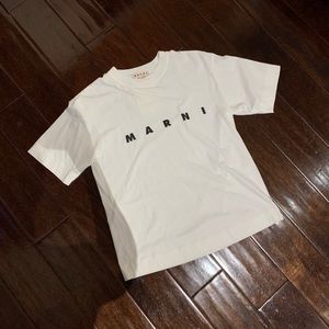 Marni logo White T-Shirt